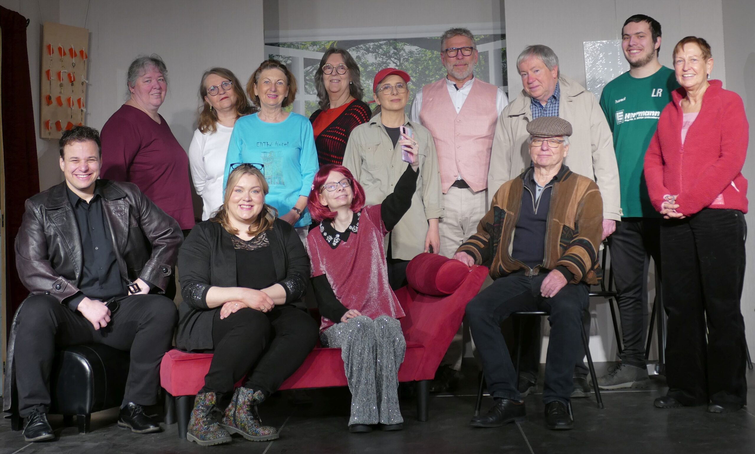 Das Ensemble der Krimibühne
